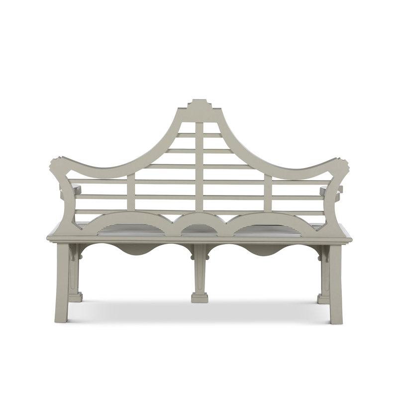 Bay Lake Garden Bench, Jet Black, Khaki