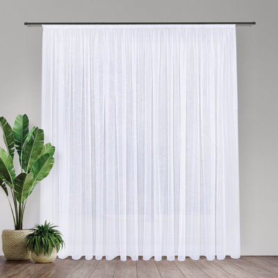 Trego Polyester Standard Pinch Pleat Curtain Panel