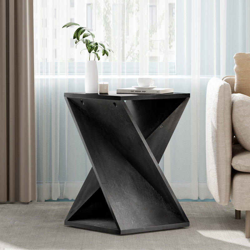 Table de bout Farmhouse, Noir, noir, noir, noir