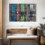 «Ski Gears», 3 pièces sur toile-103229595