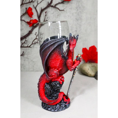 Tasse à calice en verre et verre à vin Ruth Thompson