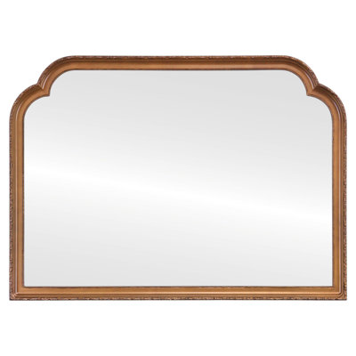 Arnak Wood Frame Arch Wall Mirror