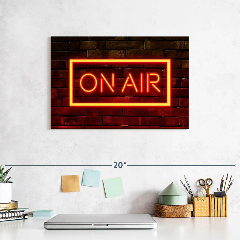 Tergel On Air, 8" H x 12" W