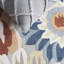 Laine touffetée à la main Jardin; Tapis d'intérieur floral en coton-117794816