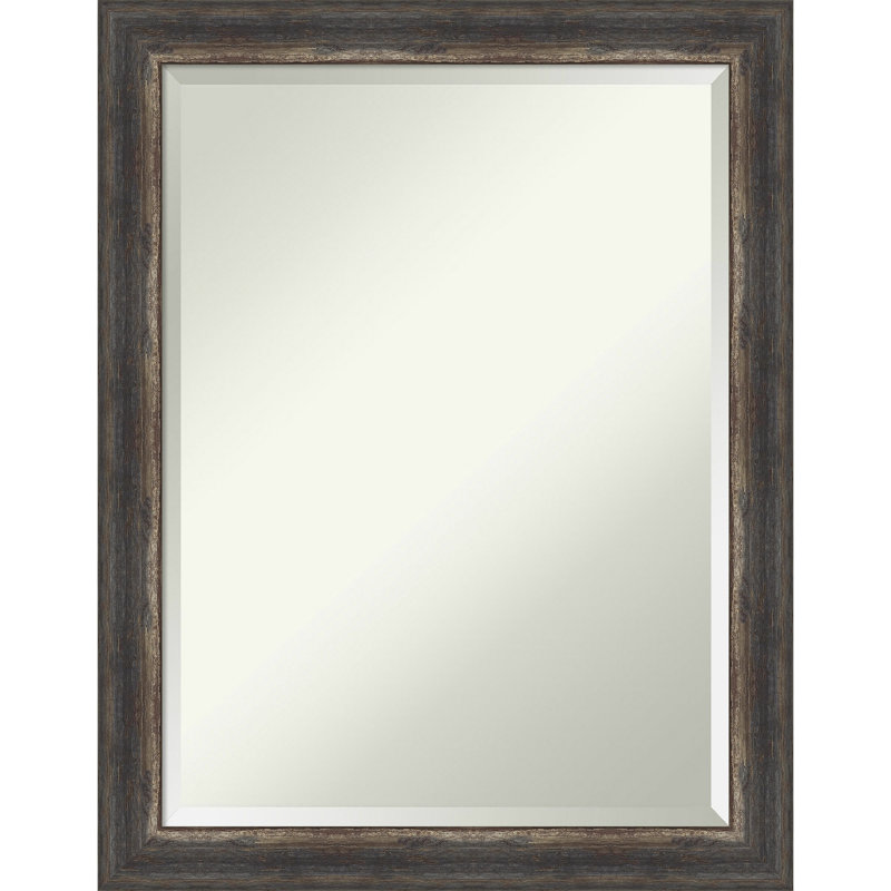 Arturas Flat Wall Mirror, 27.5" x 21.5", Gold