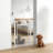 Pet Gate,Extra Wide Walk Through Dog Gate w/ Cat Door
