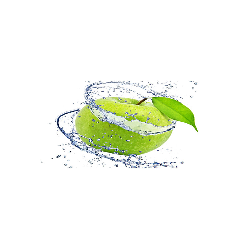 Green Apple - Wrapped Canvas Print
