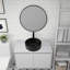 Ceramic Circular Vessel Bathroom Sink Art Sink-120693439
