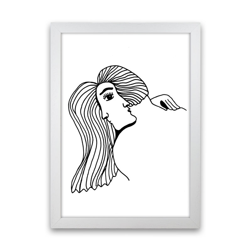 Illusion by Carissa Tanton - Print, White Framed, 63cm H x 46cm W x 3cm D