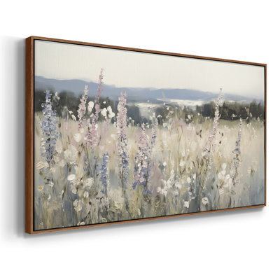 Série paysage - CXIV - Toile tendue avec châssis encadré - Prêt à être accroché