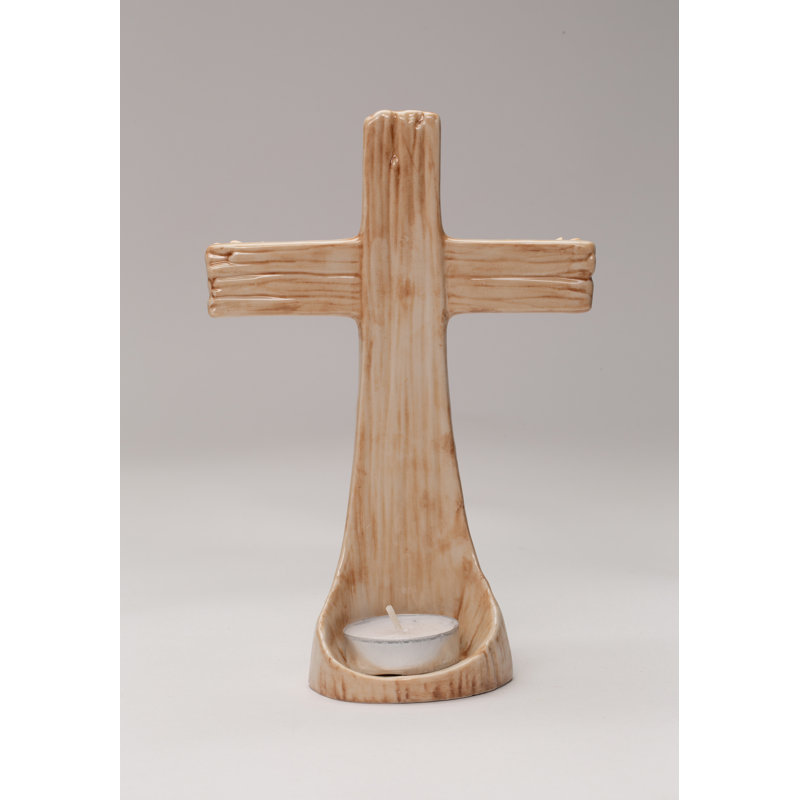 7.75'' H Ceramic Tabletop Tealight Holder