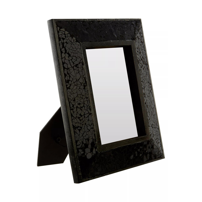 Mosaic Black Picture Frame, 5" x 7"