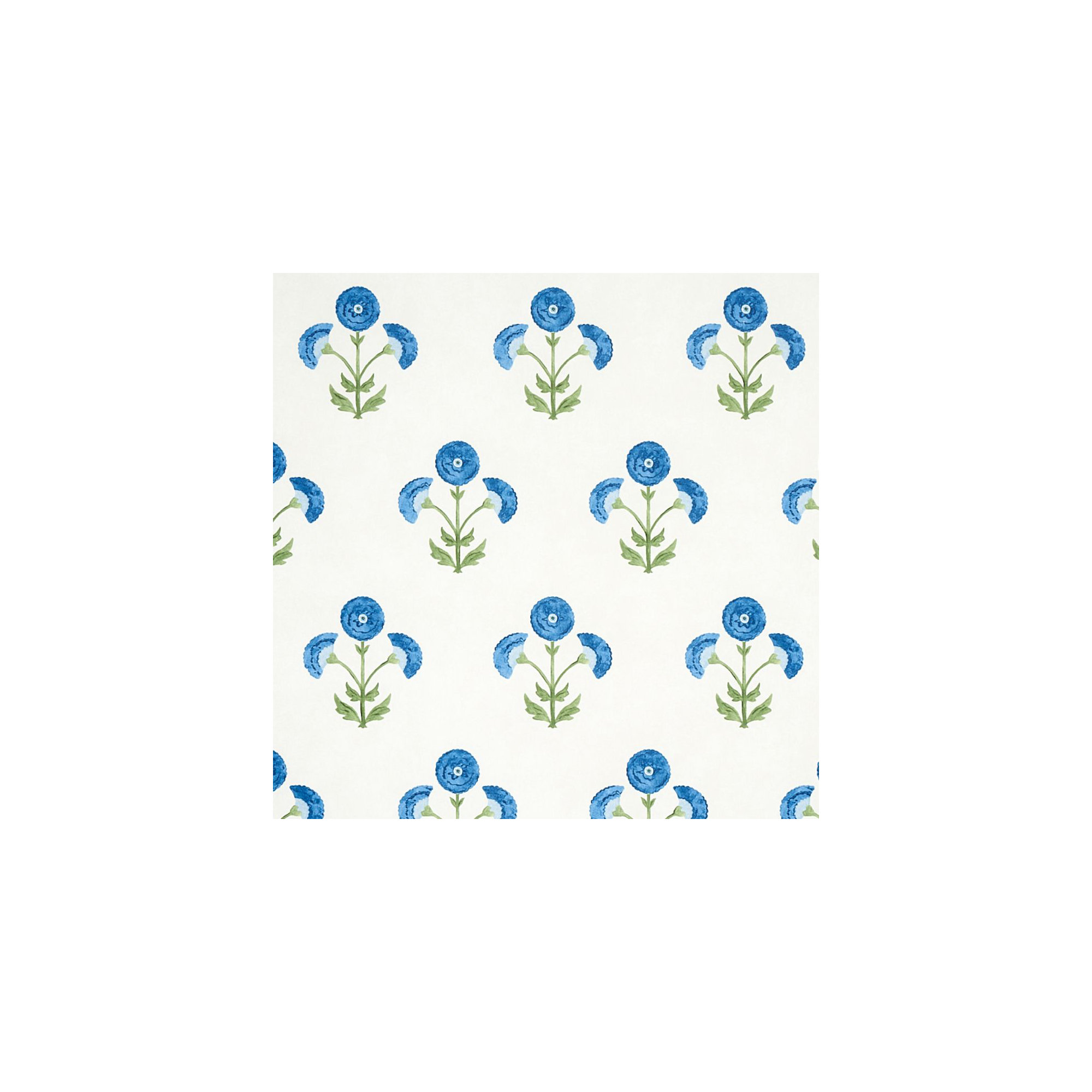 Saranda Flower Wallpaper, Royal