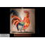 Acrylic Painting Cock In A Basket