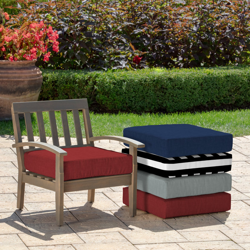 ARDEN Outdoor Seat Cushion, Red