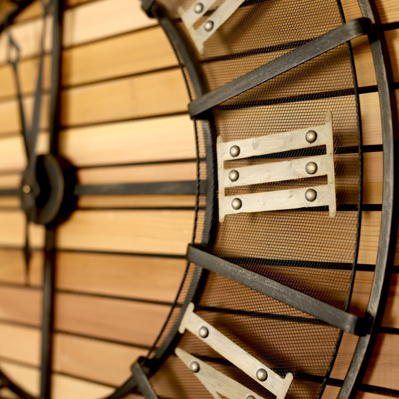 Metal Wall Clock