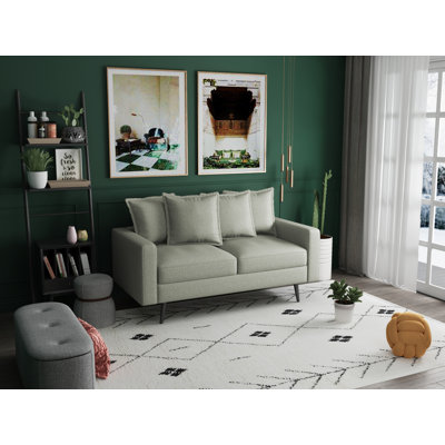 Ehrenfried Upholstered 58'' Loveseat