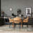 Marble Abstract Brown Beige Gold Area Rug-2069021954
