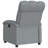  Recliner Chair Light Grey 100% Polyester Fabric, Metal, Plywood-127257107