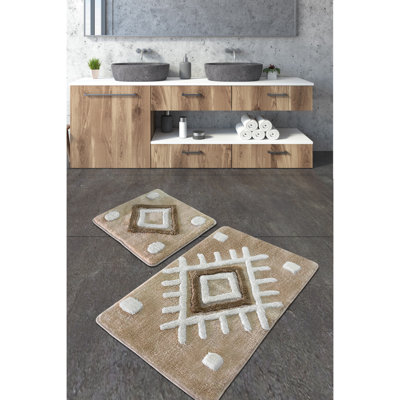 Ensemble de 2 tapis de bain Adabella