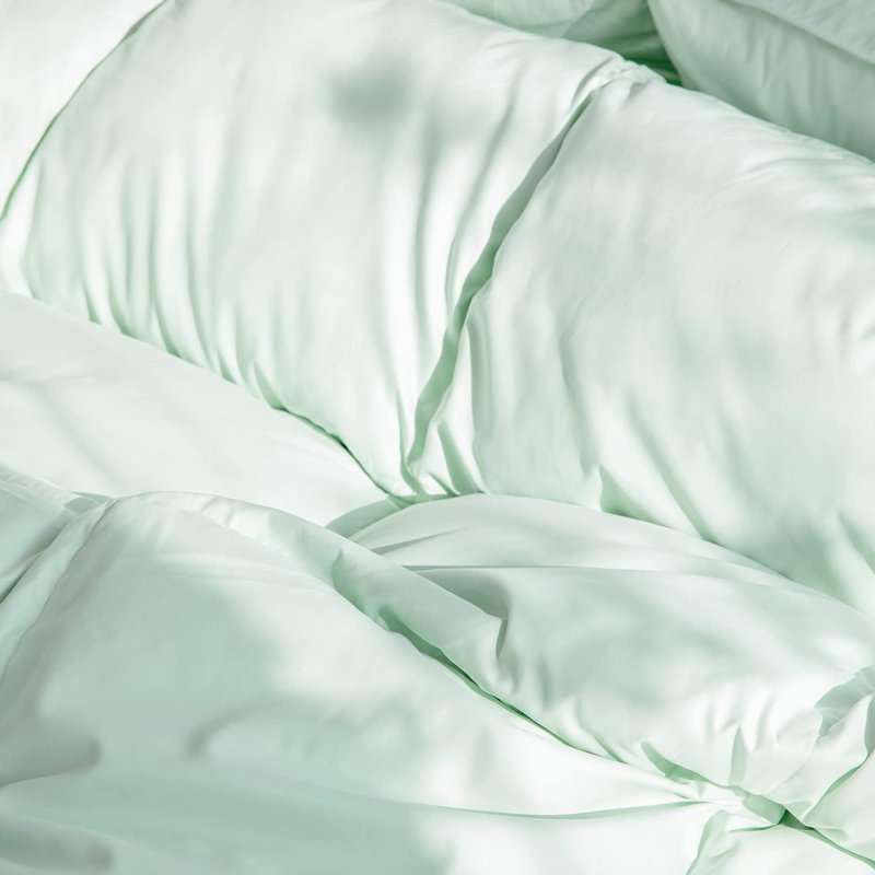 Édredon en duvet d'hiver 600FP Kapok, Très grand lit, Vert