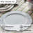  Distressed Tile Charger Set of 4