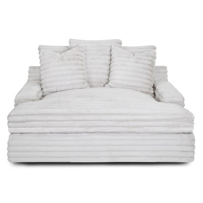 Chaise longue rembourrée Dovray