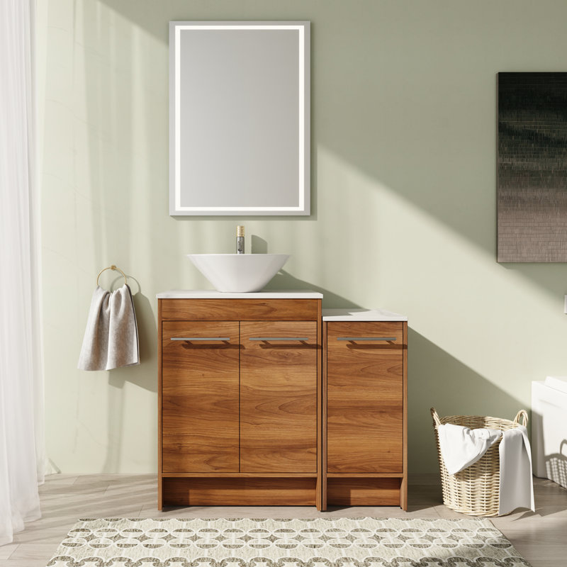 Meuble-lavabo simple 35,47 po avec comptoir