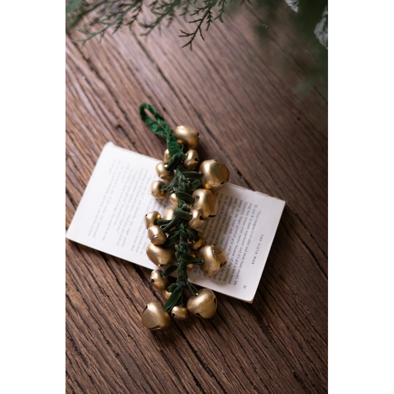 JINGLE BELL BUNCH - VELOUR VERT