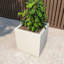 Pot à fleurs en argile MGO fabriqué à la main avec trous de drainage pour l'intérieur et l'extérieur Urta-1140853210-1140853208