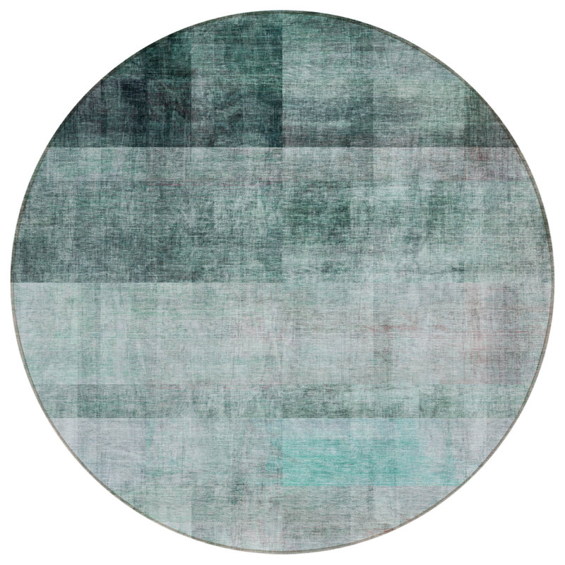 Tapis d'intérieur rond 8 po