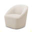 Fauteuil pivotant Anson Boucle