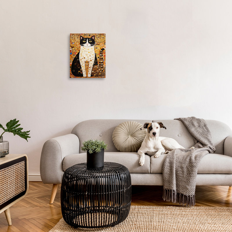 «Mosaic Style Cats» par RB, 20" H x 16" W