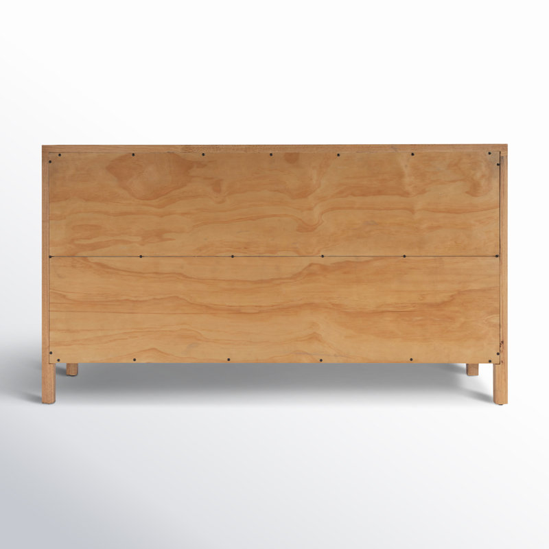 Nora 6-Drawer Dresser, Natural