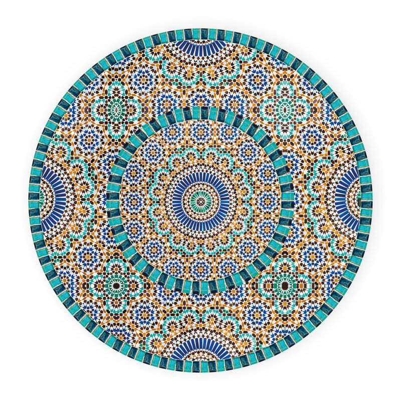 Bynoe Non-Slip Indoor Doormat, Round 136cm