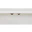 Console blanc perle et argent scintillant