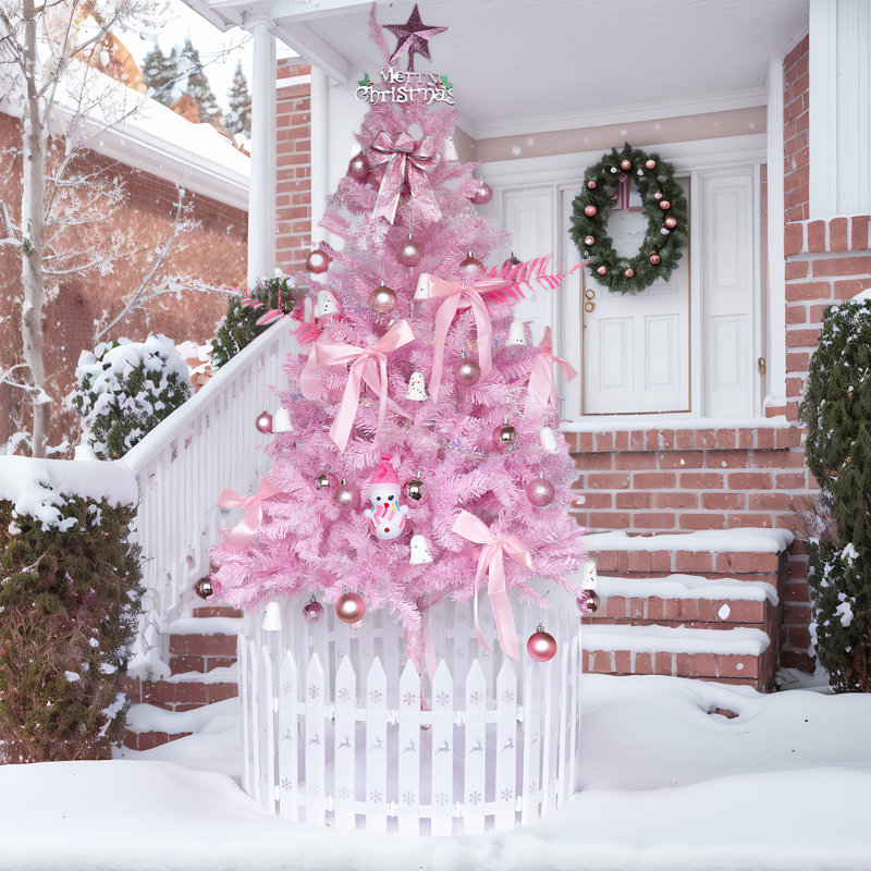 6FT Christmas Tree Pink