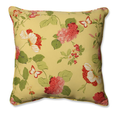 Risa Lemonade Outdoor/Indoor Throw Pillow