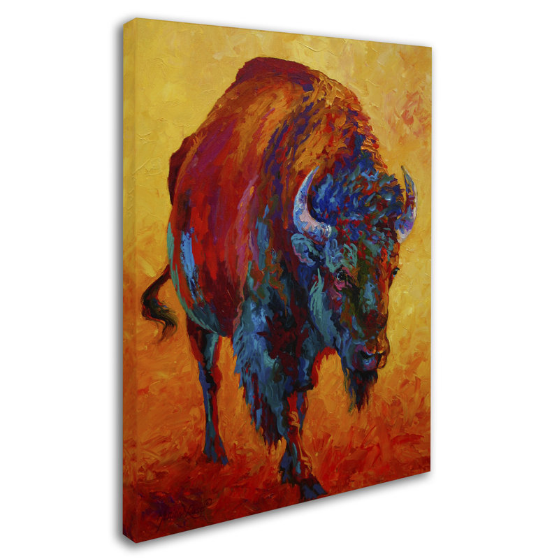 «Head On» par Marion Rose, reproduction sur toile, H 47 po x l 35 po x P 2 po