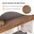 47.24"Vintage Distressed Arched Mantelpiece