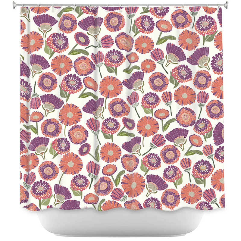 Groner Floral Shower Curtain