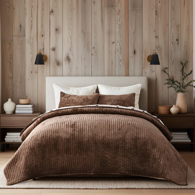 Velvet Quilt Set