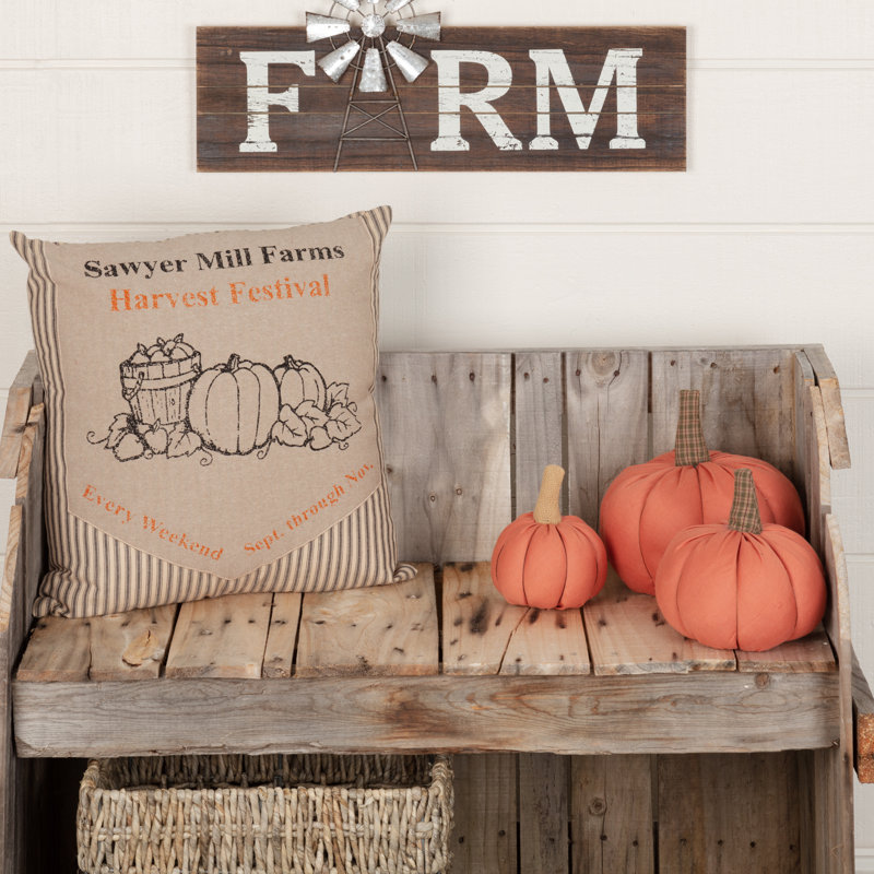 Coussin en coton Harvest Festival