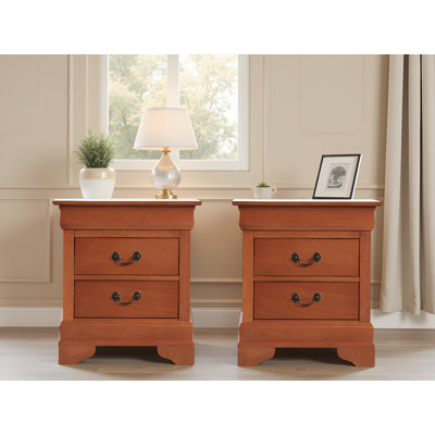 Ensemble de 2 tables de chevet Zapopan