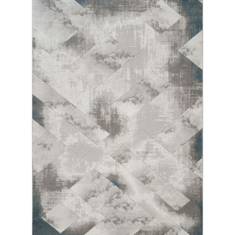 Tapis Geometrix, Rectangle 7 pi 10 po x 10 pi 6 po