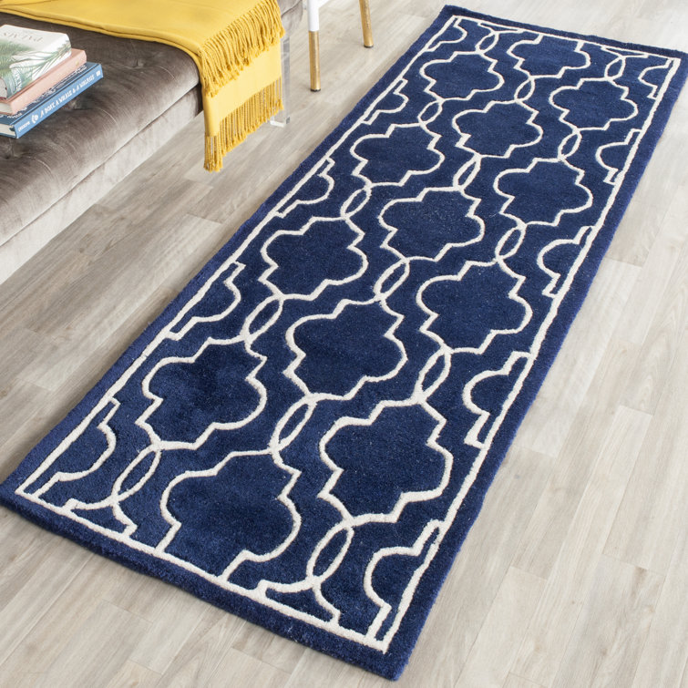 Carolene Hand Tufted Wool Geometric Rug
