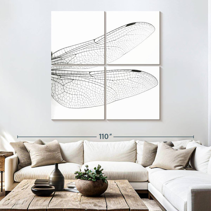 Brampt Dragonfly Wings, 74" H x 74" W