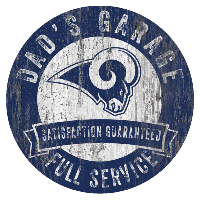 Décoration murale NFL Dad's Garage, Rams de Los Angeles