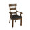 Chaise avec accoudoirs rembourrée Hayashi