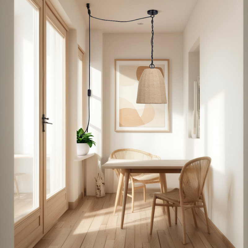 Luminaire suspendu en dôme à 1 lumière Lutece